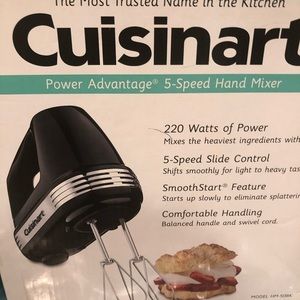 cuisinart hand mixer new